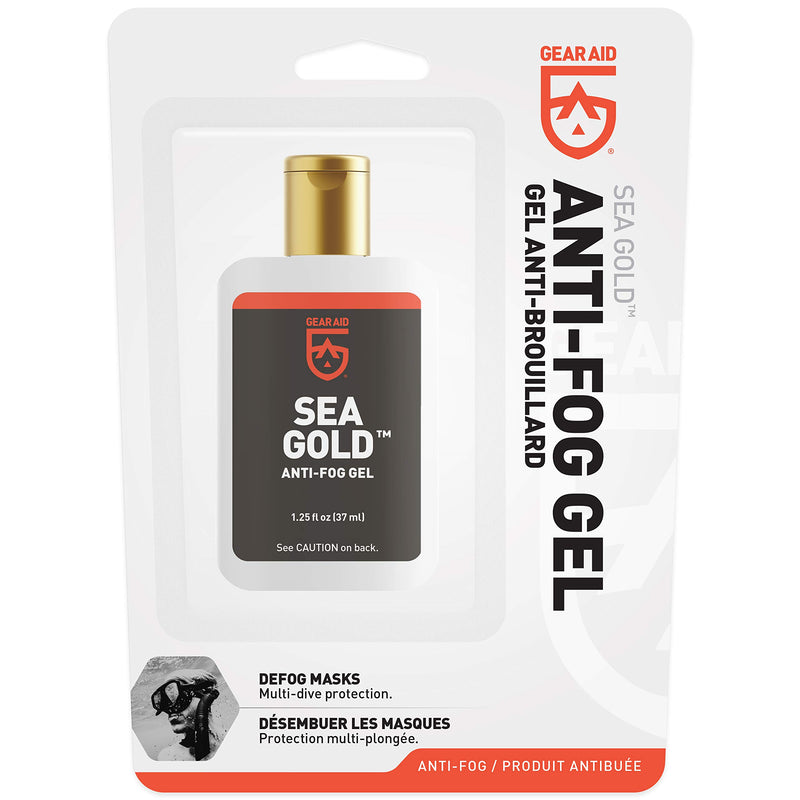 [AUSTRALIA] - GEAR AID Sea Gold Anti-Fog Gel Coating for SCUBA Dive Masks, 1.25 oz Single 