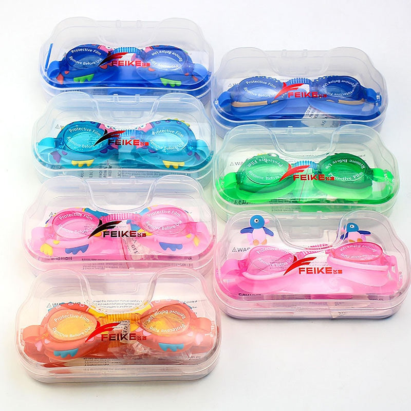June Sports Swimming Goggles for Kids, No Leak Anti Fog UV Swim Goggles Teens Age 3-12,Extra Ear Plugs SG7 3-shark - BeesActive Australia