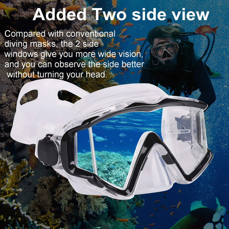 AQUA A DIVE SPORTS Scuba Snorkeling Dive Mask for Scuba Diving Snorkeling Free Diving 180°View - BeesActive Australia