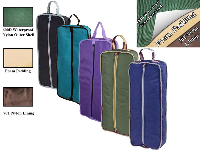 Derby Originals Padded 3 Layered Halter Bridle Carry Bags For Horse Tack- Keeps Tack Clean & Dry Black - BeesActive Australia