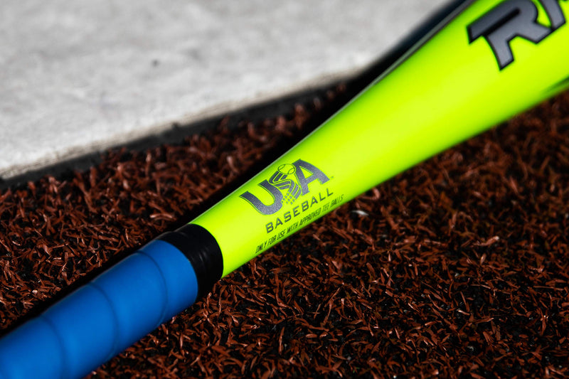 [AUSTRALIA] - Rawlings Raptor & Remix Youth USA Tball Bat Series (-12 Dropweight) Raptor - Blue/Green/Black 24 inch 