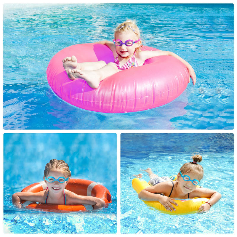 Kids Swim Goggles, 2 Pack Swimming Goggles No Leaking Anti Fog Kids Goggles for Boys Girls(Age 6-14) - BeesActive Australia