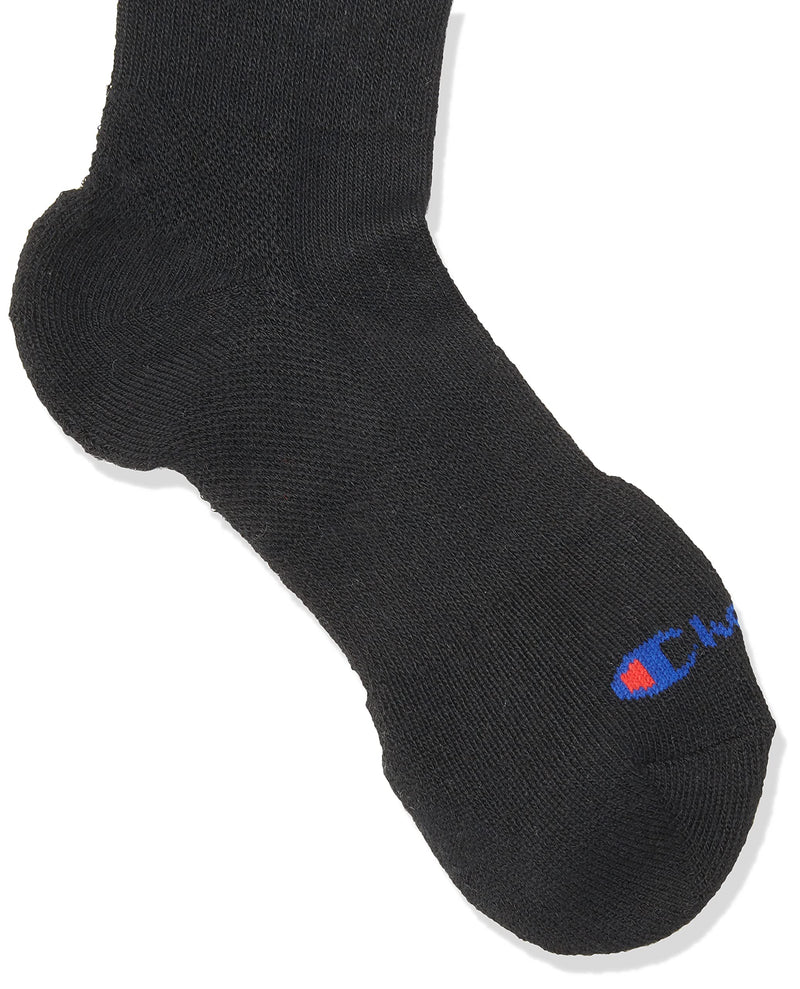 Champion womens Women's Crew Compression Sport Socks 5-9 Black - BeesActive Australia