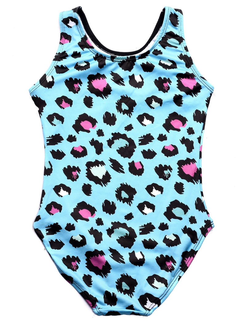 Rosdeer Little Girls' One-piece Dancing Tumbling Tank Gymnastics Leotard 2-12Years 4-5Years(120) Blue - BeesActive Australia