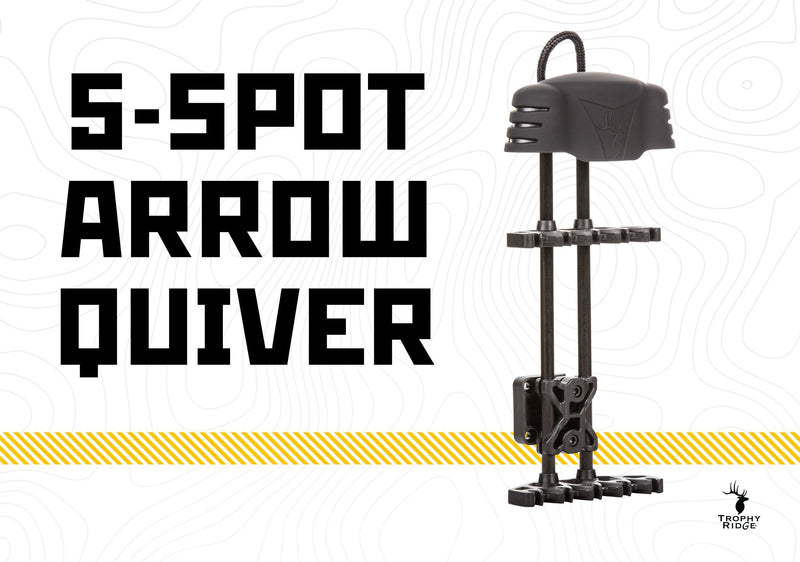 Trophy Ridge 5 Spot Arrow Quiver , Black - BeesActive Australia