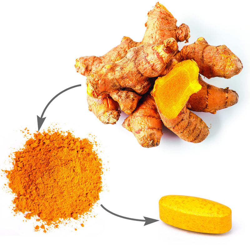 Turmeric Tablets Fast Release 10,000mg (200mg Extract) 95% Curcuminoids | High Strength Turmeric Curcumin | 60 Tablets | Fast Absorption Formula | UK Made | Purest Grade, standardised Extract - BeesActive Australia