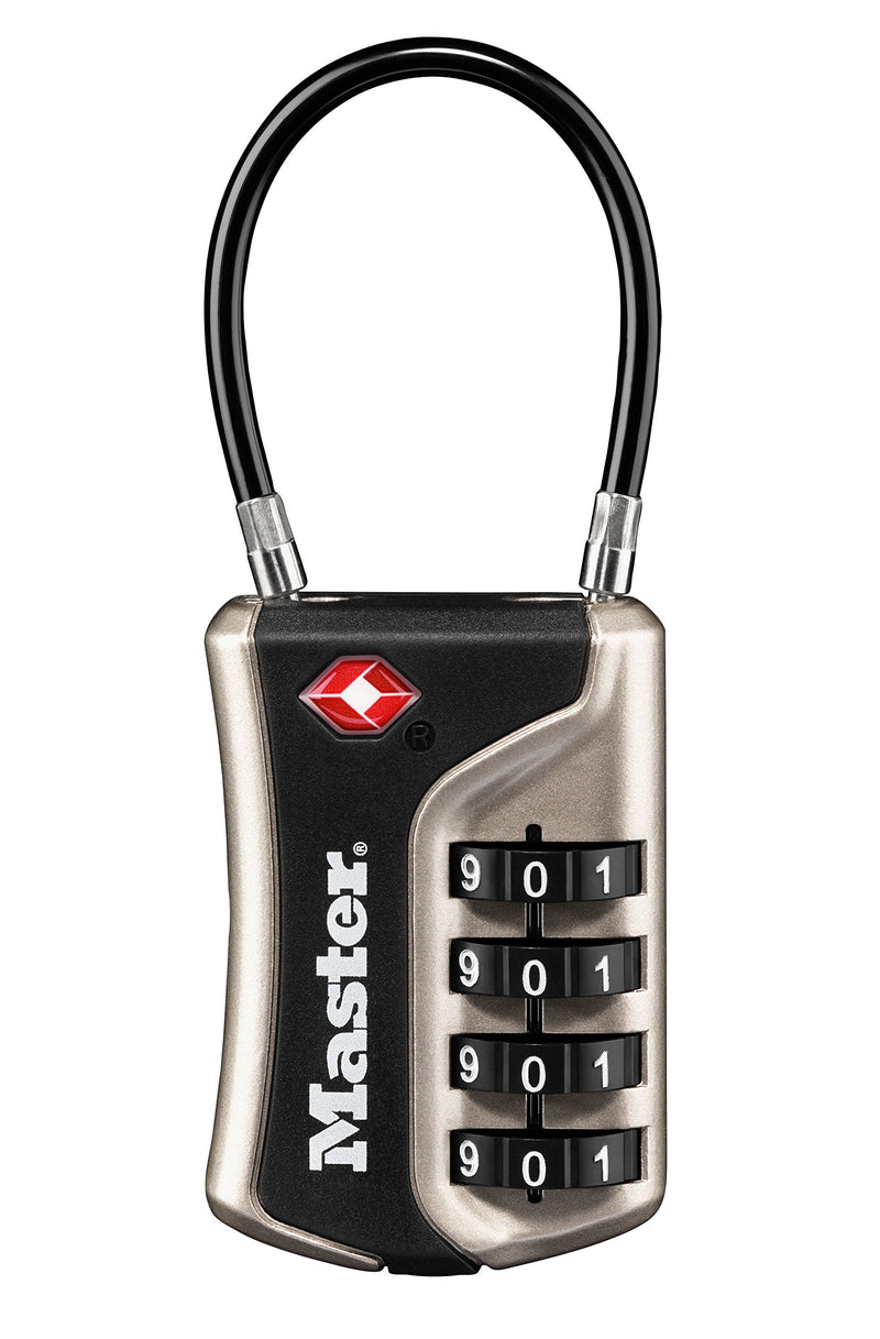 Master Lock 4697D Set Your Own Combination TSA Approved Luggage Lock, 1 Pack, Assorted Colors - BeesActive Australia