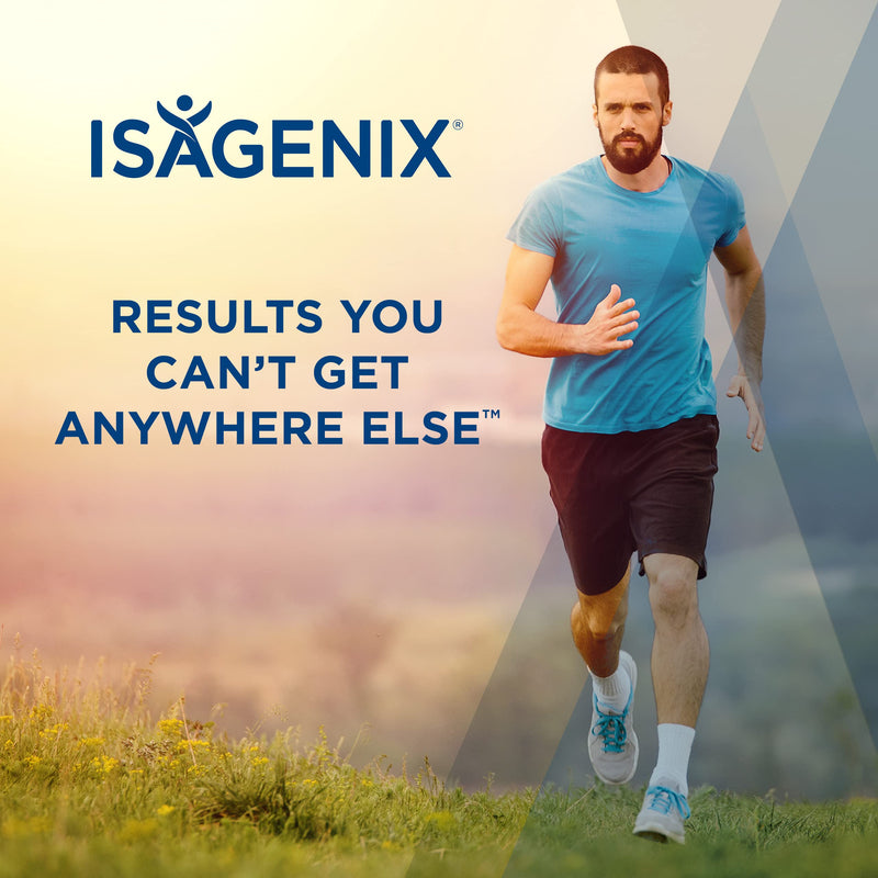 Isagenix E+ - Liquid Energy Shot with Plant-Based Caffeine & Adaptogenic Botanical Blend - Support Endurance with Flavored Energy Shot - Apple Pomegranate - 2 Oz Bottles (6 Pack) - BeesActive Australia