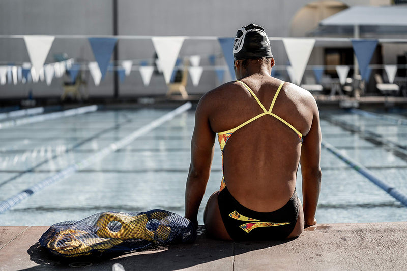 [AUSTRALIA] - FINIS Mesh Gear Bag Navy 