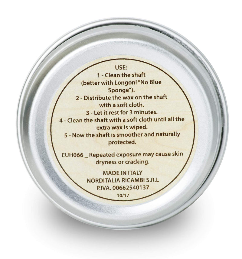 [AUSTRALIA] - Longoni Special Wax for Wooden Pool Cue Shafts New Formula 1 oz 