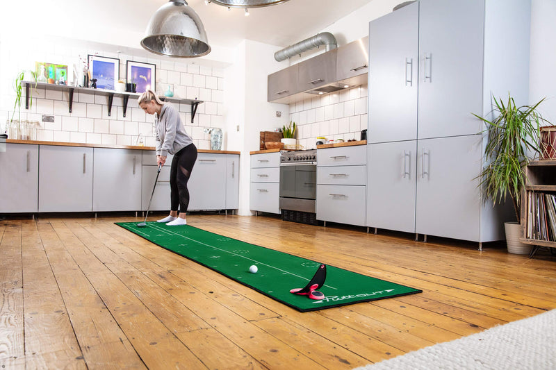 PuttOUT Premium Pressure Putt Trainer - Perfect Your Golf Putting Coral - BeesActive Australia