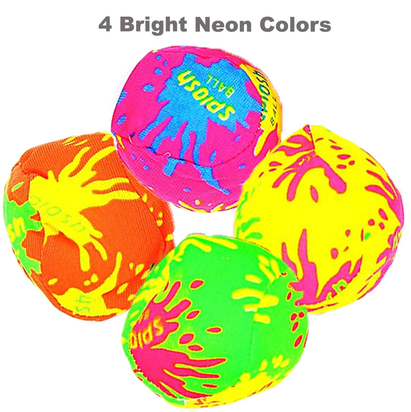 [AUSTRALIA] - 4E's Novelty 24 Splash Water Balls Bombs - for Pool Water Bomb Toys - Soaker Balls - Summer Pool Beach Party Favor for Kids | Mini 2 Inch 