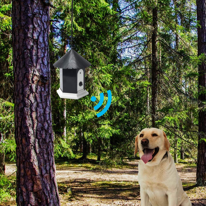 TLOG Anti Barking Device, Waterproof Outdoor Sonic Bark Deterrents with Adjustable Ultrasonic Level Control, Bark Control Device, Dog Bark Control Up to 50 Ft. Range Safe for Small Medium Large Dogs - BeesActive Australia