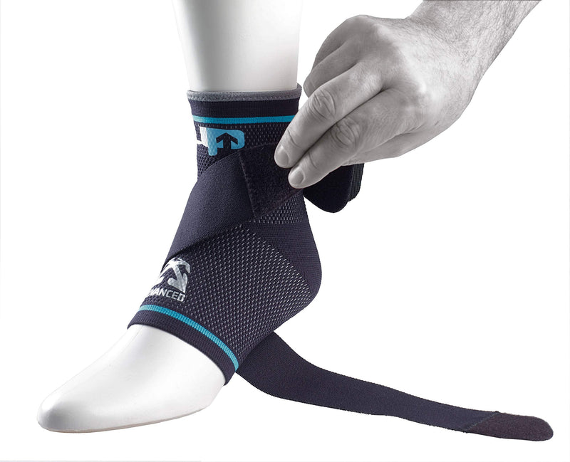 Ultimate Performance Unisex Advanced Compression Ankle Support (5170) Ankle Support M Navy Blue - BeesActive Australia