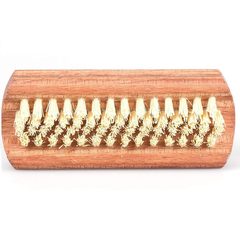 Fendrihan Dual Sided Wood Nail Brush with Sisal Bristles 3.7" (Made in Germany) - BeesActive Australia