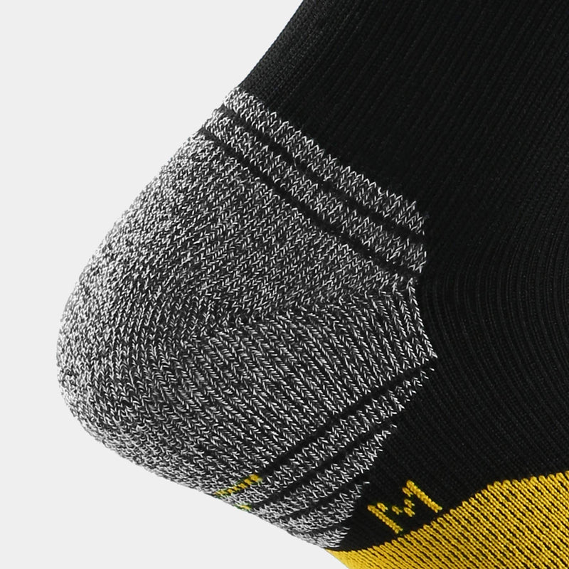 WANDER 6 Pairs Men's Athletic Run Cushion Over-the-Calf Tube Socks 6 Pairs Yellow X-Large - BeesActive Australia