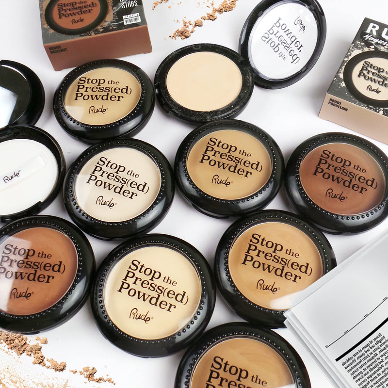 Rude - Stop the Press(ed) Powder - Porcelain - BeesActive Australia