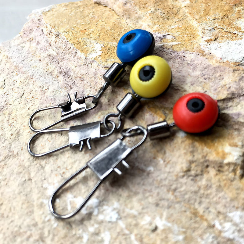 Fishing Line Sinker Slides Kit, Fishing Rig Floats Swivel Snap Clip Connector Catfish Tackle Box 150pcs/box - BeesActive Australia