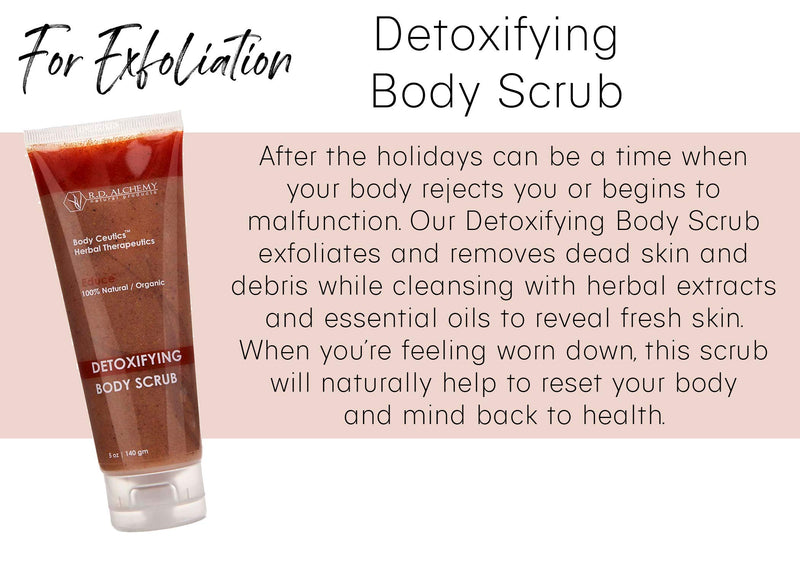 100% Natural & Organic Detoxifying Body Scrub for Recent Illness, Autoimmune Diseases, Candida & more. Cleansing Herbal Extracts Detox your System for Reduced Symptoms to Make you Feel Better. - BeesActive Australia