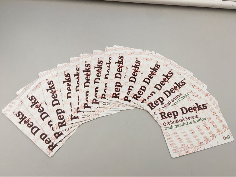 Rep Decks - Orchestral Series: Undergraduate Edition - BeesActive Australia