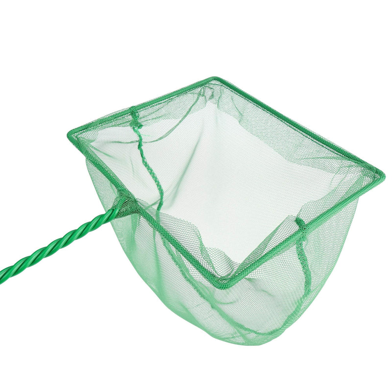 Lpraer Aquarium Fish Net Fine Mesh Nylon Net with Long Handle Square Quick Catch Net for Fish Tank 6 inch - BeesActive Australia