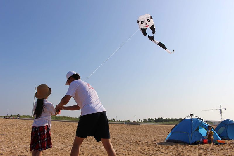 [AUSTRALIA] - Fullfar Kite for Kids. Soft Nylon Material, Good Begineer Kid Kite Easy to Fly. 244×39 inch Long Adult Kite for The Beach or Park, Outdoor Game and Activites. 