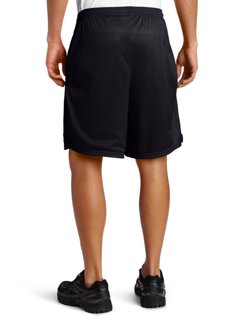 [AUSTRALIA] - Champion Men's Long Mesh Short with Pockets Large Black 