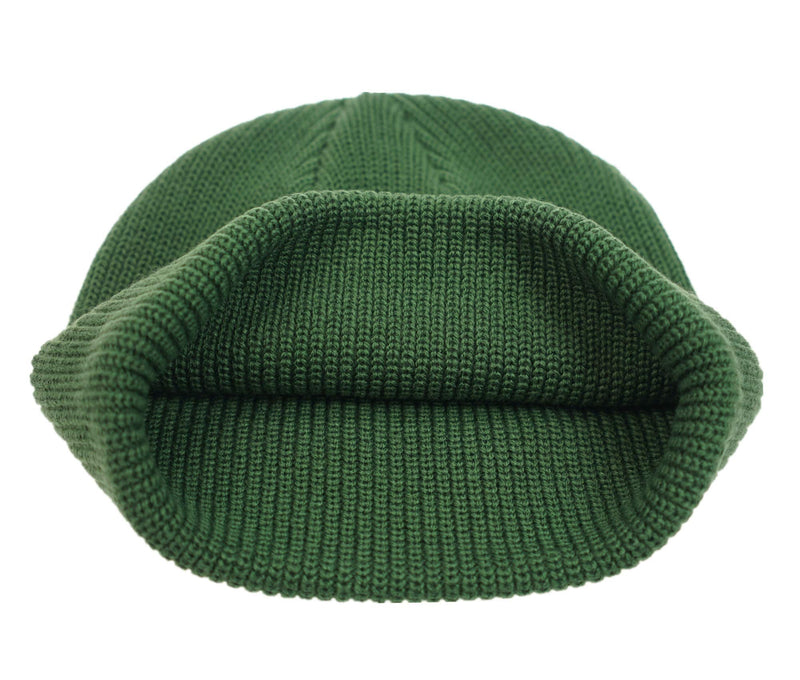 Connectyle Classic Men's Warm Winter Hats Acrylic Knit Cuff Beanie Cap Daily Beanie Hat Army Green - BeesActive Australia