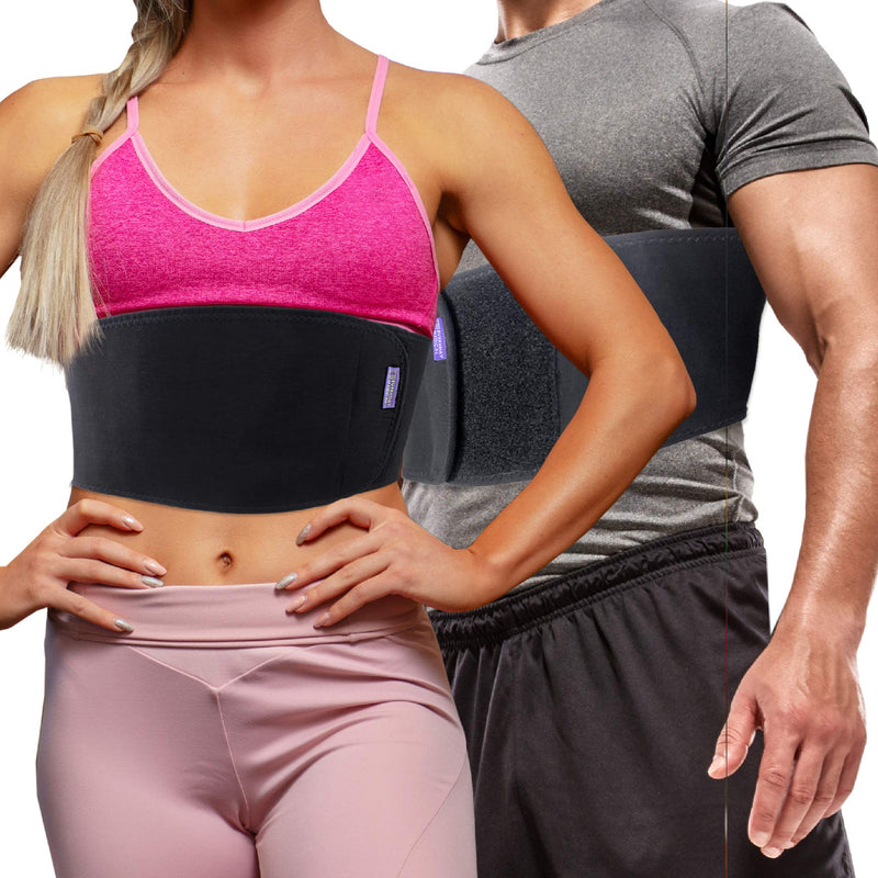 Everyday Medical Broken Rib Brace for Men and Women - Bamboo Charcoal Rib Support Compression Brace - accelerates The Healing of Cracked, Dislocated, Fractured and Post-Surgery Ribs - XLarge XL (Pack of 1) - BeesActive Australia