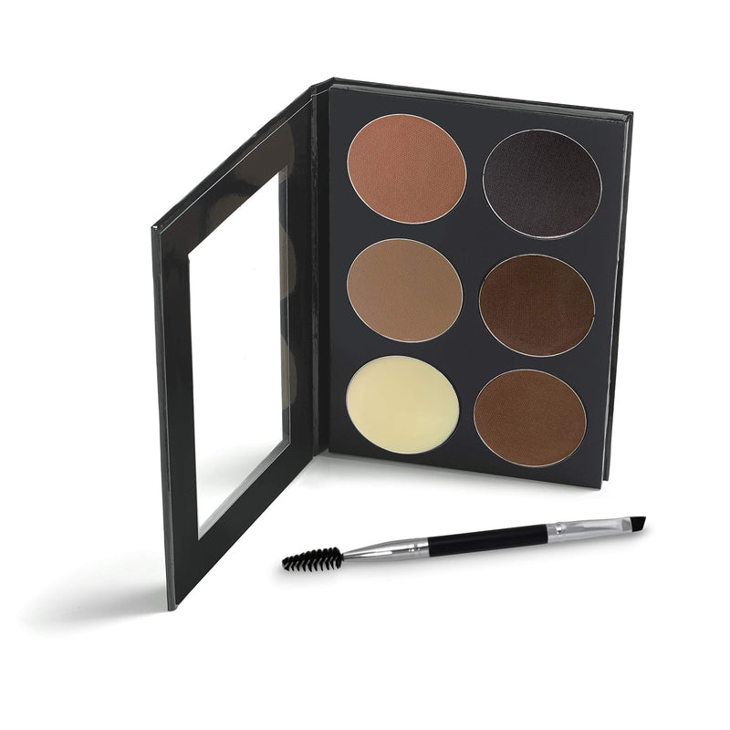 Mehron Pro Brow Palette - Pressed Powders and Pomade - BeesActive Australia