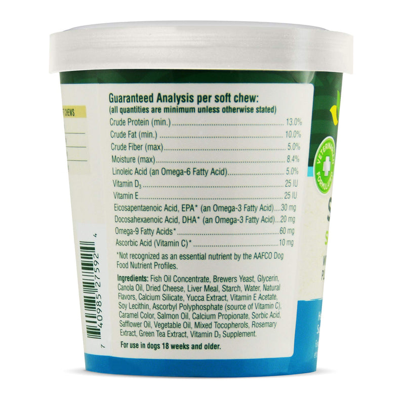 PetNC Natural Care Skin and Coat for Dogs Soft Chews - BeesActive Australia