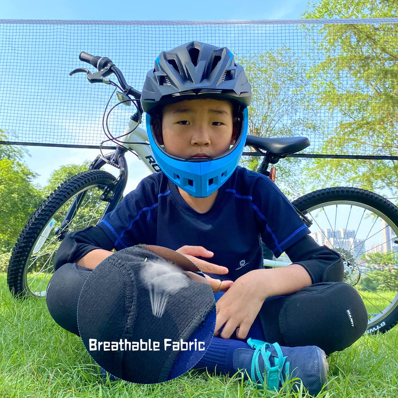 ONTYZZ Kids Knee Pads with Thicken Sponge Padding Breathable Stretchy Cotton Knee Pads Soft Knee Pads Guards Protective for Roller Skateboard Bike Scooter Outdoor Sports Black Small（6.7-10.2 inches） - BeesActive Australia