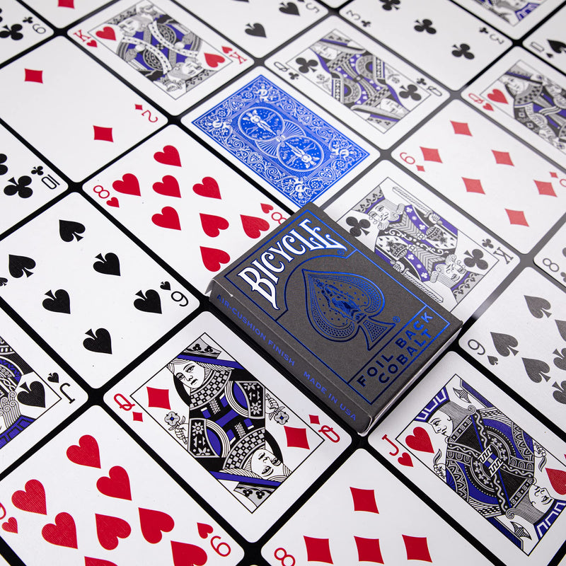 Bicycle Metalluxe Blue Playing Cards Bicycle Metalluxe Blue Playing Cards - BeesActive Australia