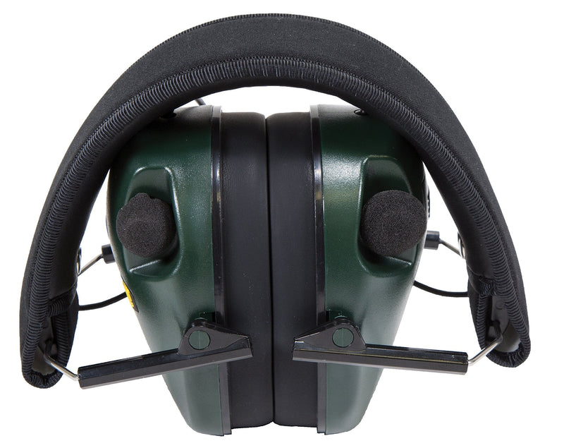 Caldwell E-MAX Low Profile Electronic Hearing Protection 21-25 NRR - Adjustable Earmuffs for Shooting, Hunting and Range Adult Green - BeesActive Australia