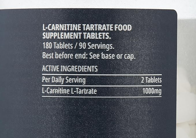 Myprotein L-Carnitine 180 tablets - BeesActive Australia