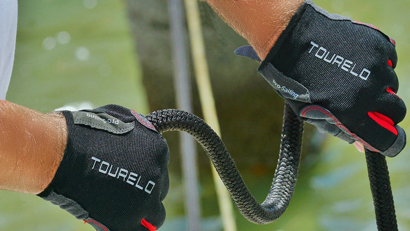 Tourelo Sailing Gloves Gen 2 Lava Red X-Small - BeesActive Australia