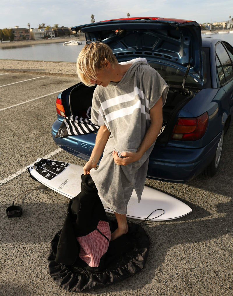 Ho Stevie! Durable Wetsuit Changing Mat/Waterproof Dry-Bag for Surfers Black - BeesActive Australia