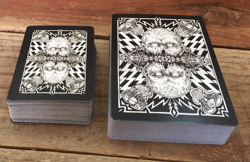 Home Run Games Zombie Riders Black Mini Playing Cards - BeesActive Australia
