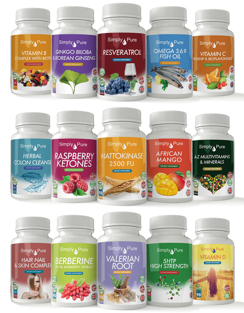Simply Pure Organic Camu Camu Capsules x 90, 500mg, 100% Natural Soil Association Certified, Gluten Free, GM Free and Vegan. - BeesActive Australia