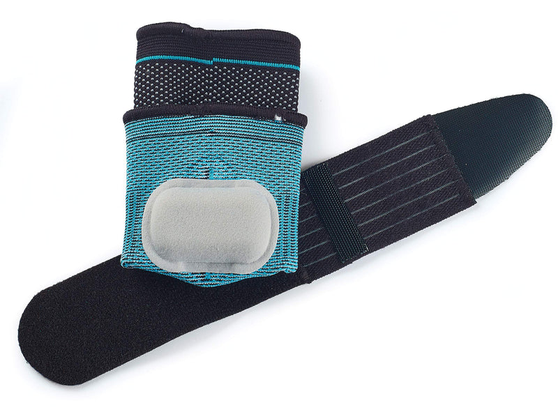 Ultimate Performance Advanced Ultimate Compression Achilles Gel Support, S/M, Black/Blue - BeesActive Australia