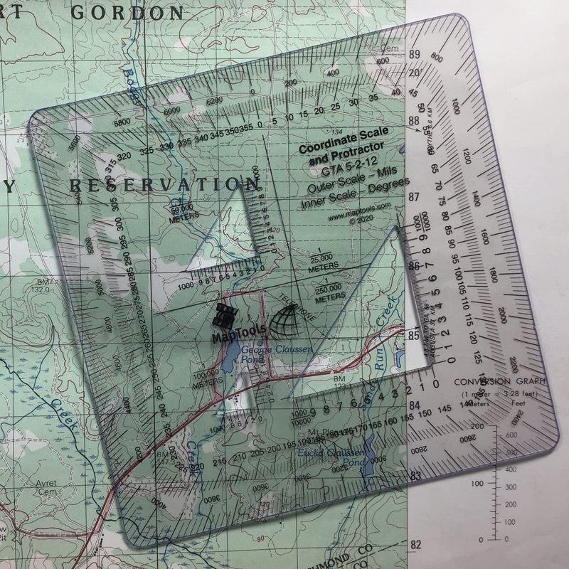 MapTools Military Style UTM/MGRS Coordinate Scale - BeesActive Australia