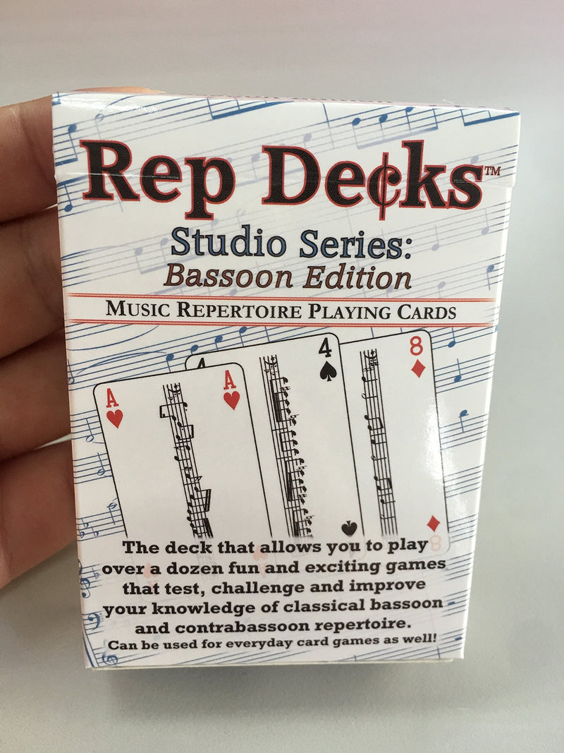 Rep Decks - Studio Series: Bassoon Edition - BeesActive Australia