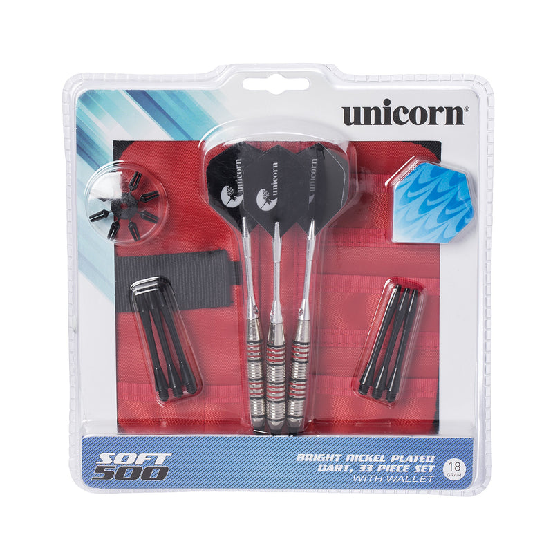 [AUSTRALIA] - Unicorn Soft 500 Dart Set 