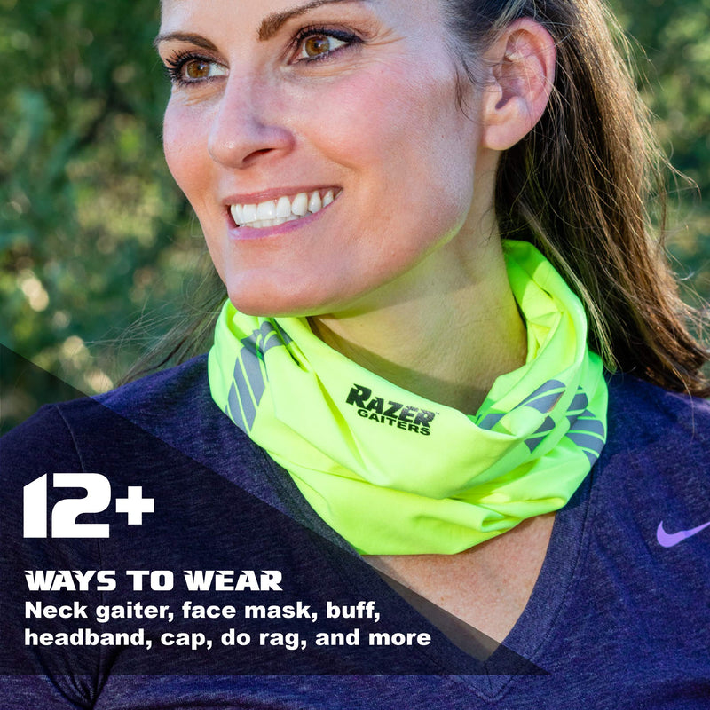 Reflective Running Gear for Women and Men (Neck Gaiter) - BeesActive Australia