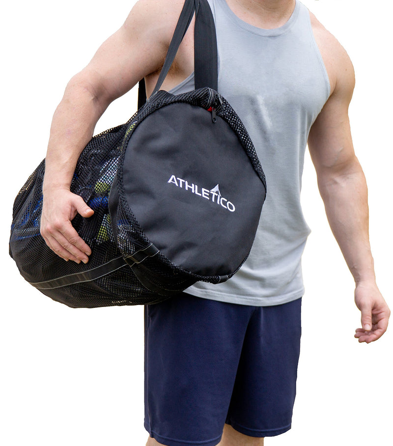 [AUSTRALIA] - Athletico Mesh Dive Duffel Bag for Scuba or Snorkeling - XL Mesh Travel Duffle for Scuba Diving and Snorkeling Gear & Equipment - Dry Bag Holds Mask, Fins, Snorkel, and More 