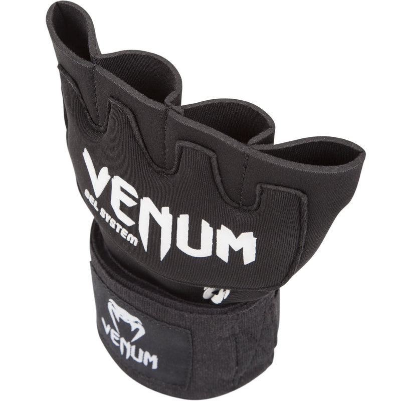 [AUSTRALIA] - Venum "Kontact" Gel Glove Wraps, Black 