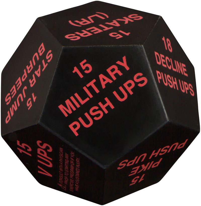 Juliet Paige Exercise Dice for Home Fitness, Workouts, WOD, Cardio, HIIT, and Sports Green, White, and Red - BeesActive Australia