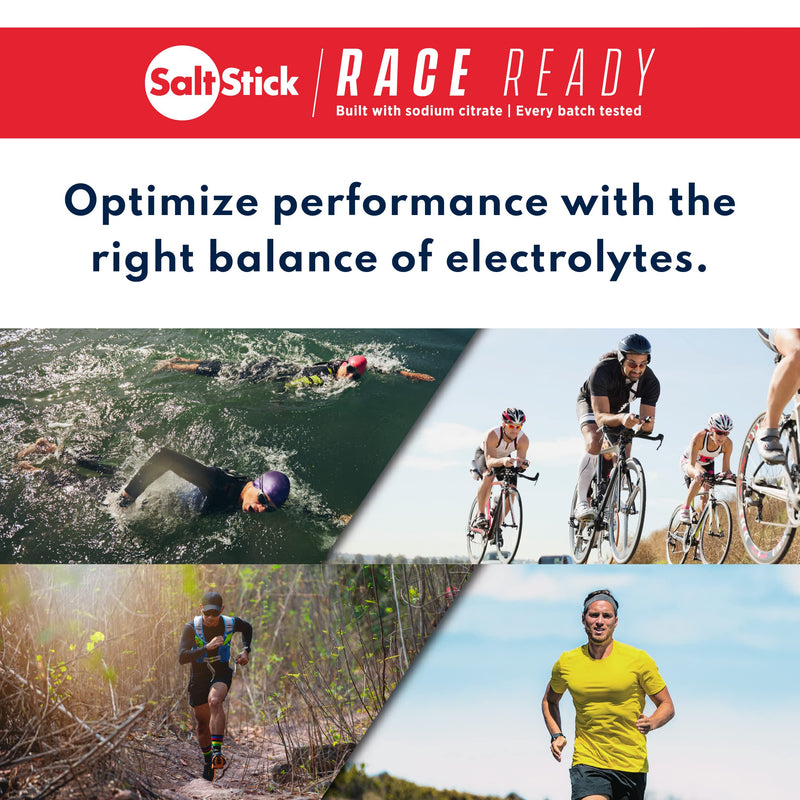 SaltStick Electrolytes with Caffeine - Salt Pills and Electrolytes for Running, Hydration, Leg Cramps Relief, Sports Recovery, Hiking Essentials - Salt, Magnesium, Potassium, Vitamin D3 - 100 Count - BeesActive Australia