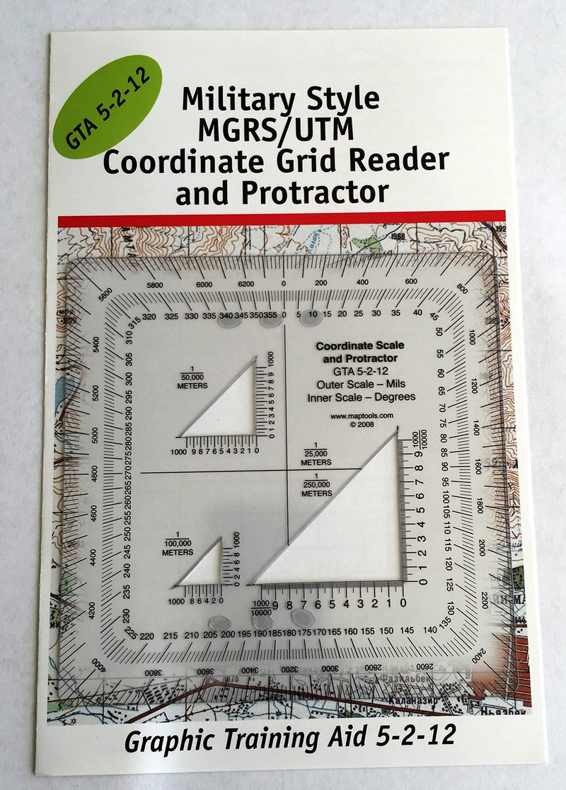 MapTools Military Style UTM/MGRS Coordinate Scale - BeesActive Australia
