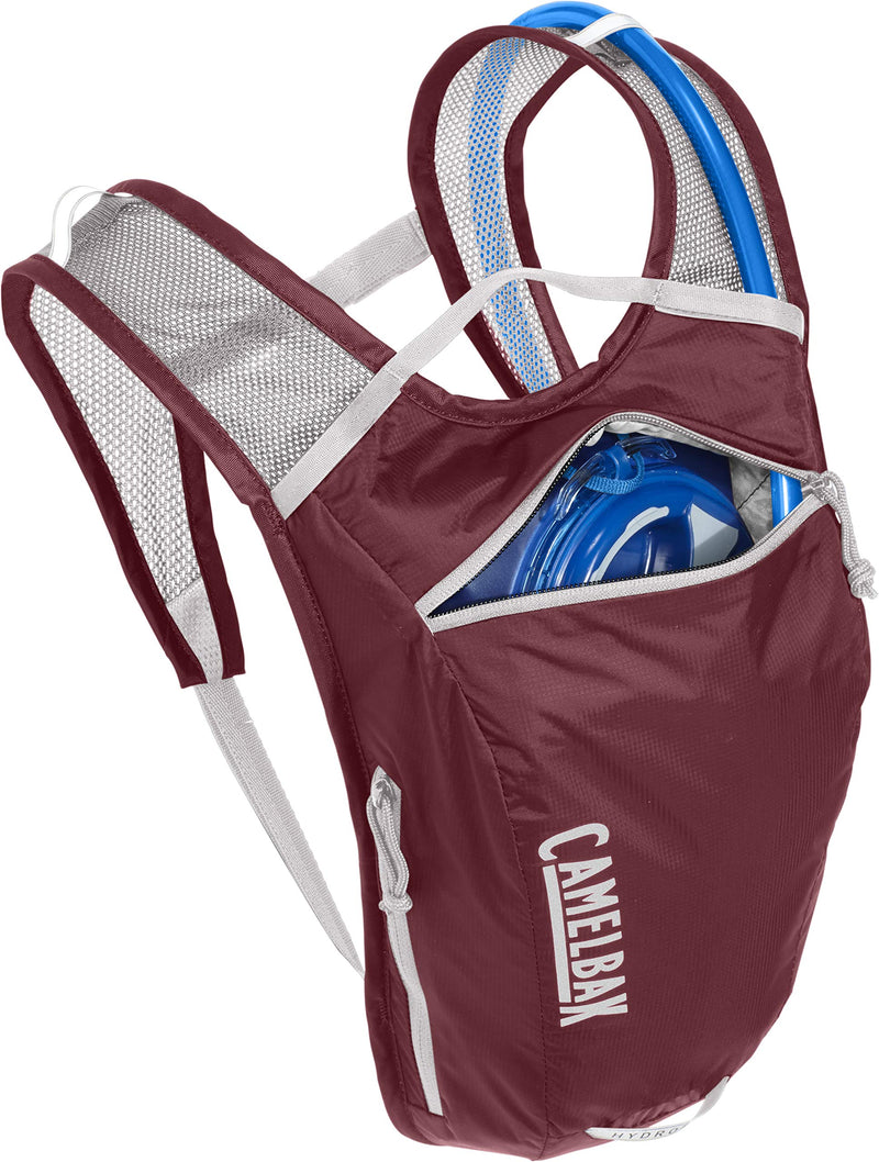 CamelBak Women's Hydrobak Light Bike Hydration Backpack 50oz Burgundy/Silver - BeesActive Australia
